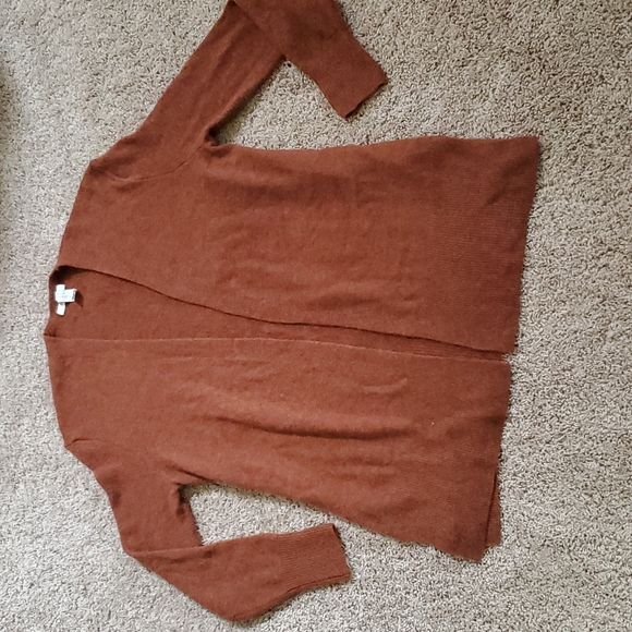 Madewell brown cardigan - Picture 1 of 6